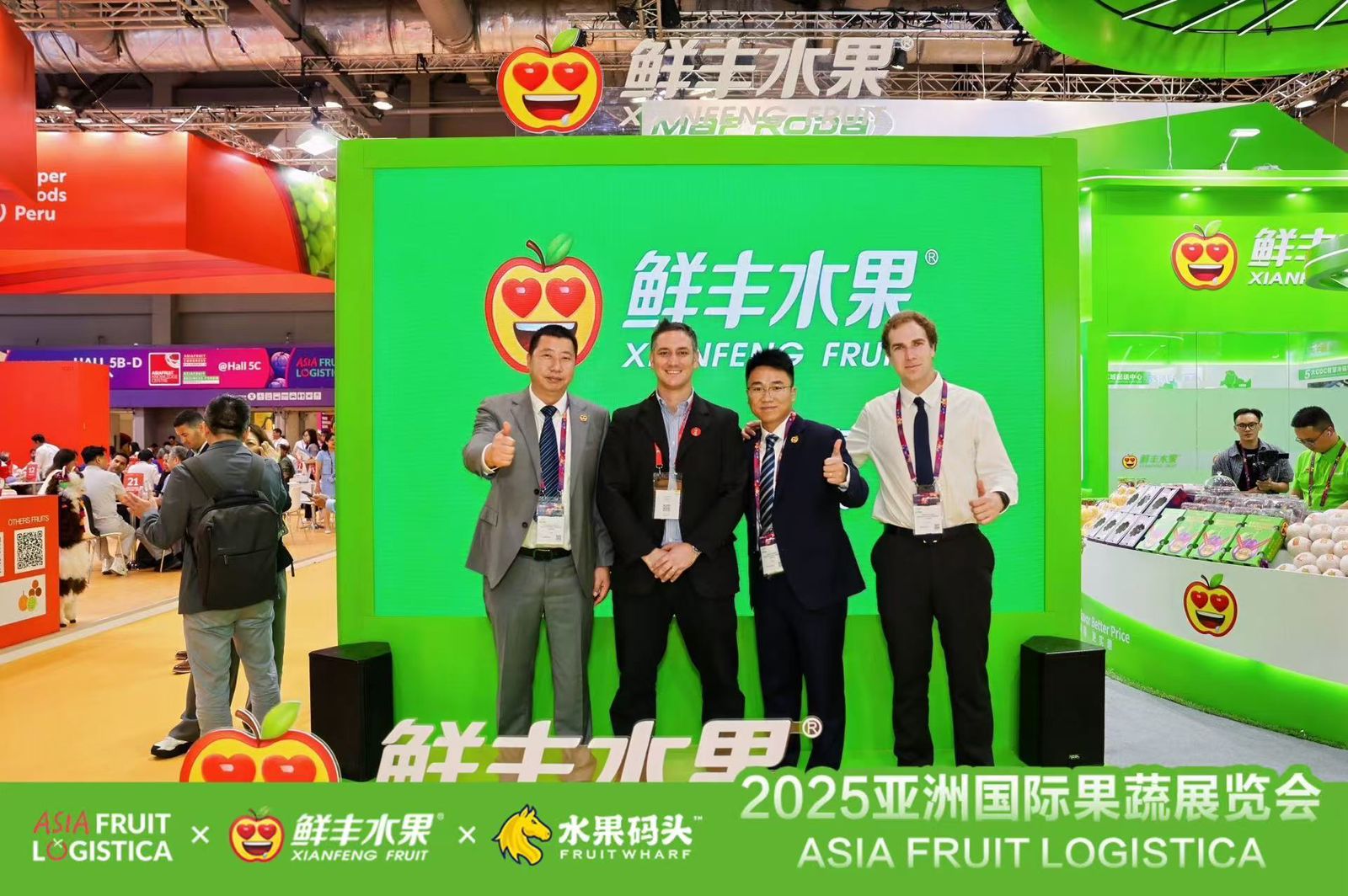RIOblanco fortalece su presencia en Asia Fruit Logistica 2025